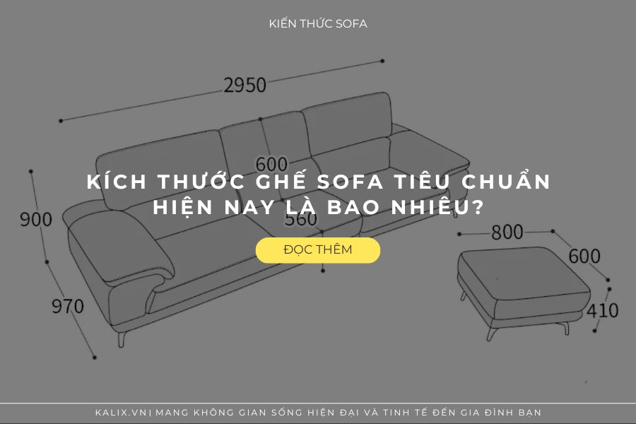 Kích thước ghế sofa