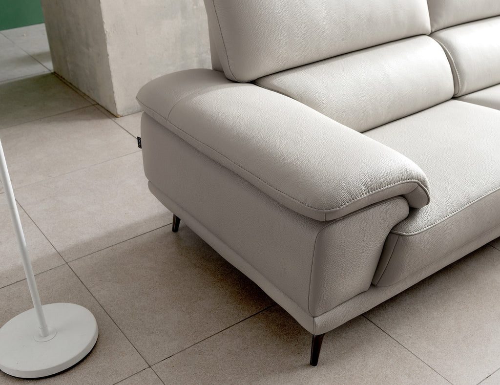 Sofa góc da tựa liền - BERNI - 19