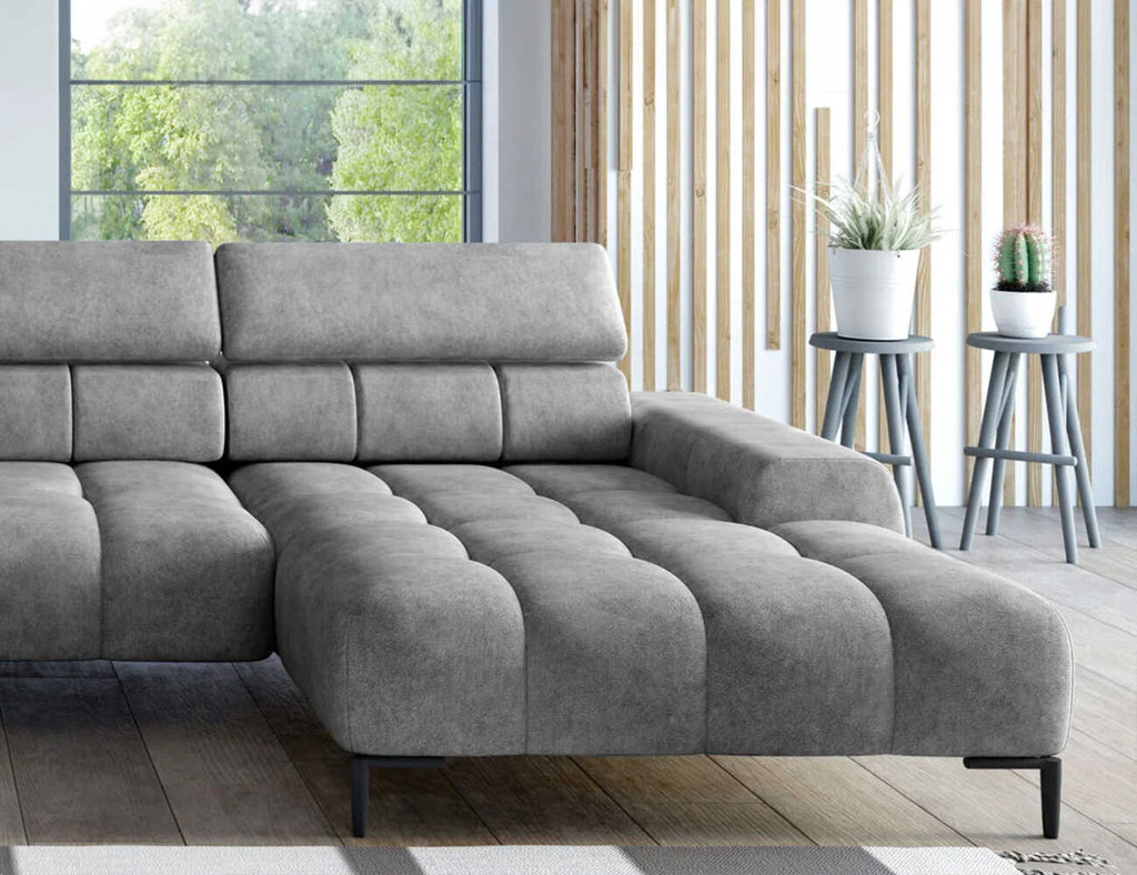 Sofa góc chữ U bọc nỉ - Primrose - 04