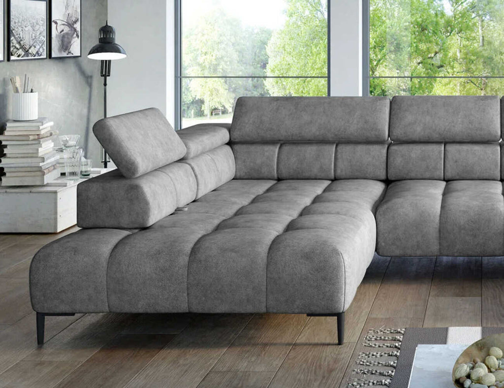 Sofa góc chữ U bọc nỉ - Primrose - 02