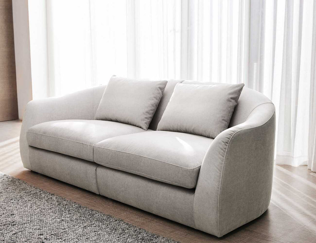 Sofa văng nỉ 2 chỗ tựa liền - AREN - 203