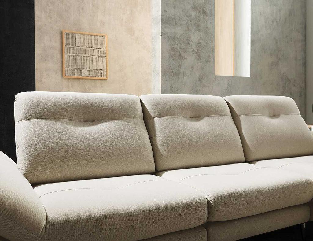 Sofa góc nỉ 3 chỗ tựa liền - AVENUE - 21