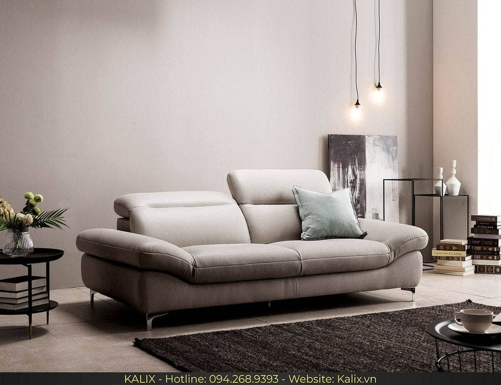 Sofa AVENUE - Sofa văng da 2 chỗ tựa gật gù KALIX