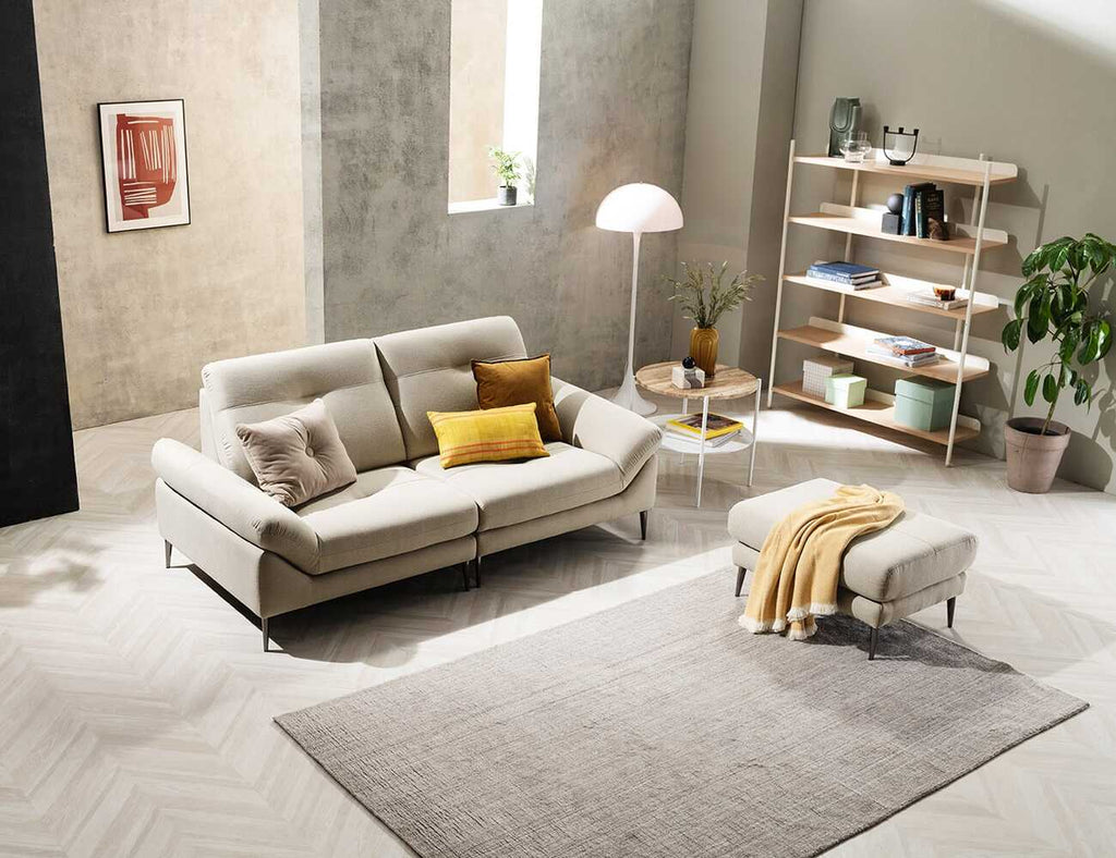 Sofa văng nỉ 2 chỗ tựa liền - AVENUE - 14