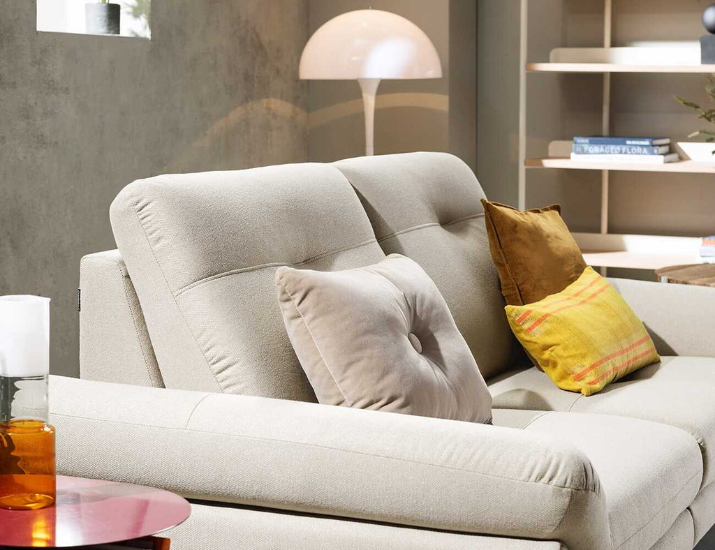 Sofa văng nỉ 2 chỗ tựa liền - AVENUE - 15