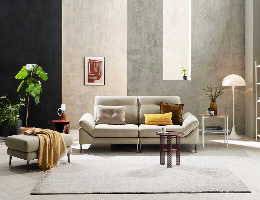 Sofa văng nỉ 2 chỗ tựa liền - AVENUE - 14