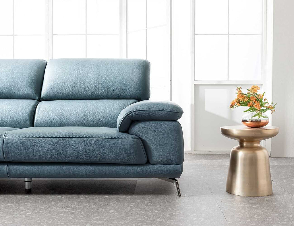 Sofa văng da 2 chỗ tựa liền - BERNI - 18