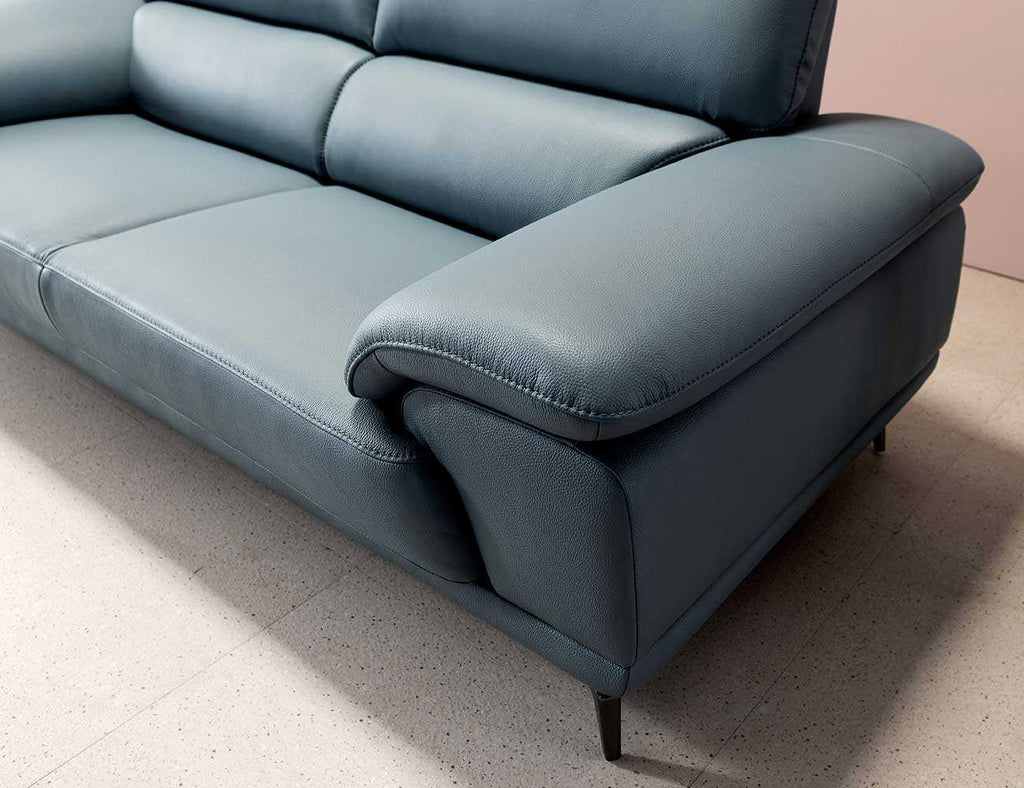 Sofa văng da 2 chỗ tựa liền - BERNI - 21