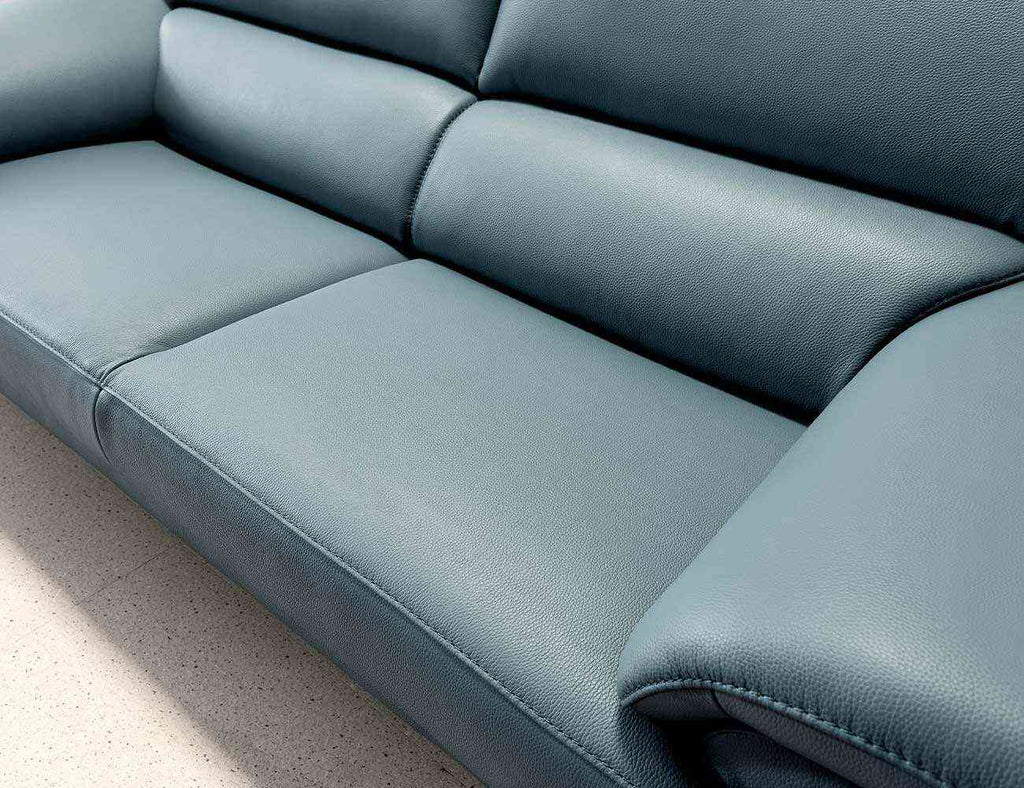 Sofa văng da 2 chỗ tựa liền - BERNI - 22