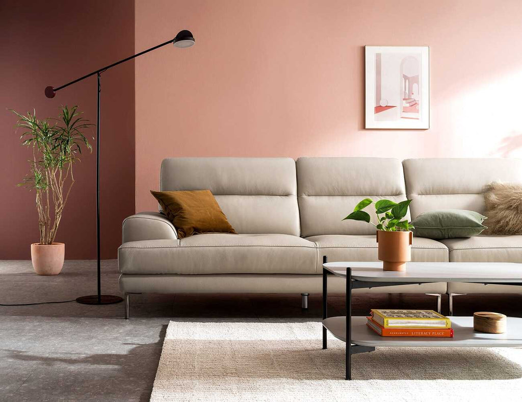 Sofa văng da 3 chỗ tựa liền - BLAIR - 19