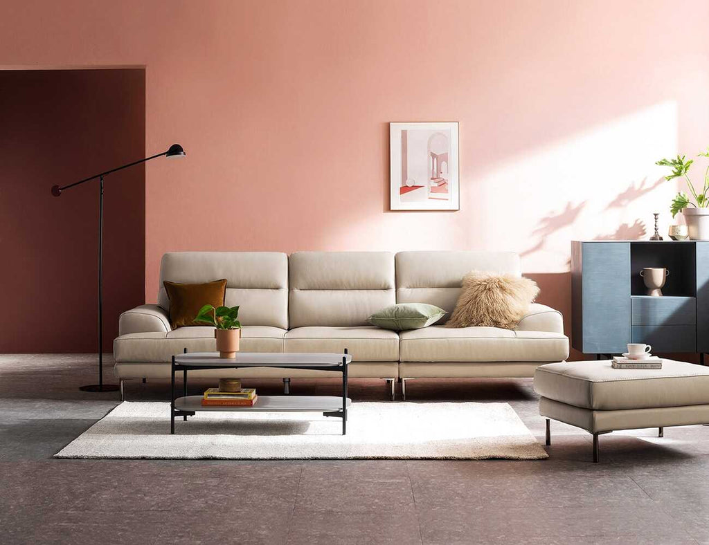 Sofa văng da 3 chỗ tựa liền - BLAIR - 17