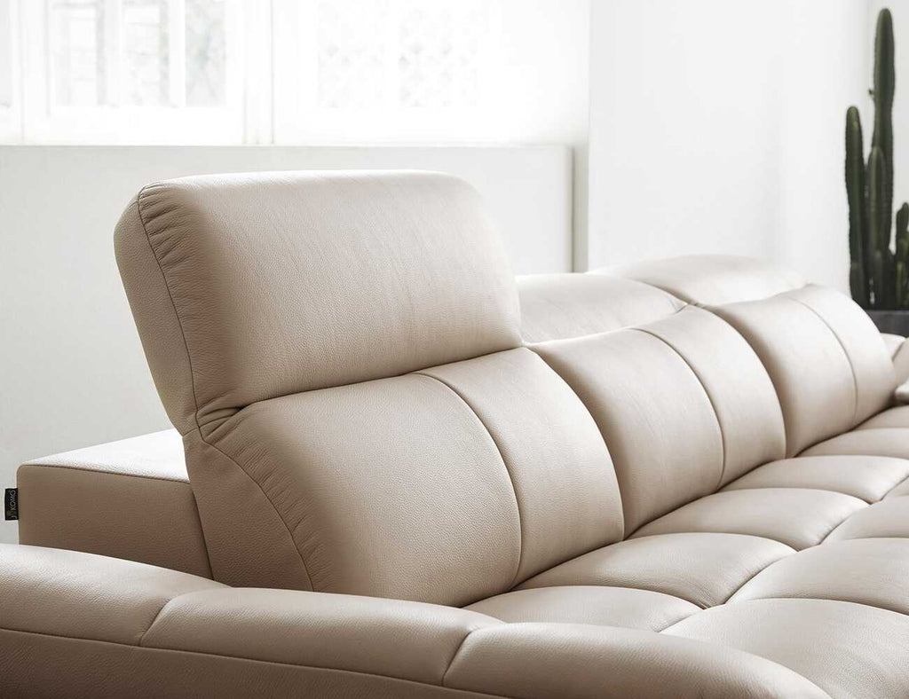 Sofa góc bọc da 3 chỗ - BOBBY - 13