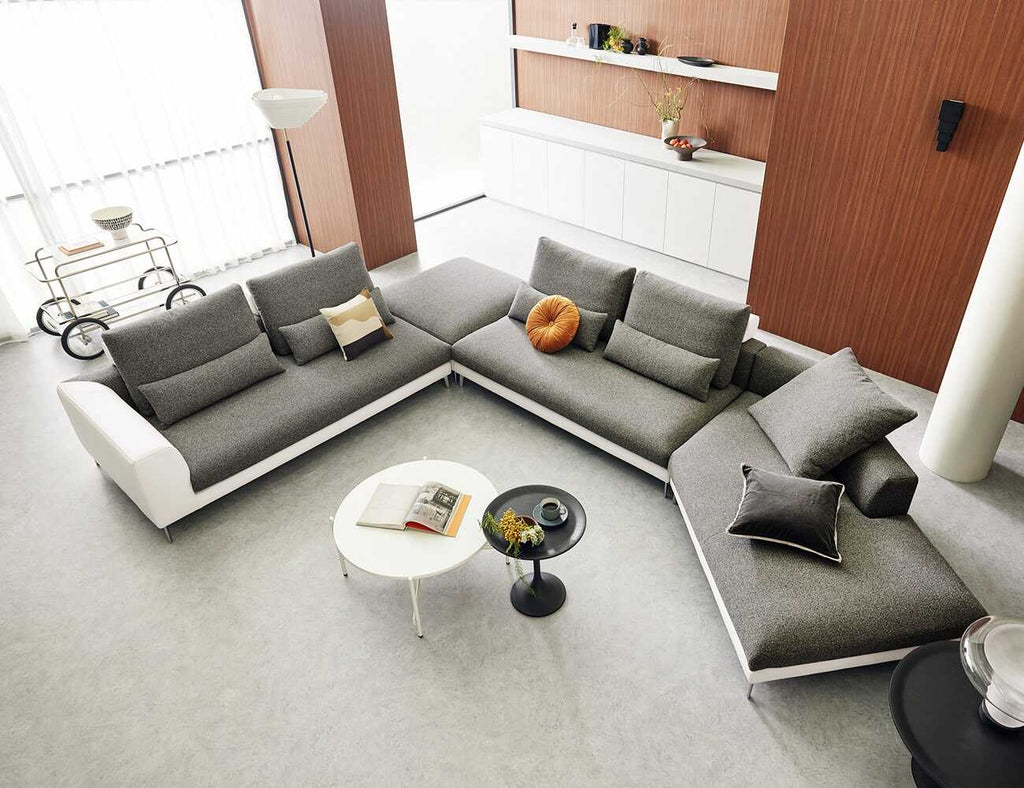 Sofa góc nỉ 5 chỗ - BOJAN - 012