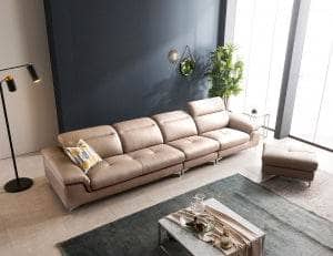 Sofa CELINA - Sofa văng da 3 chỗ gật gù KALIX