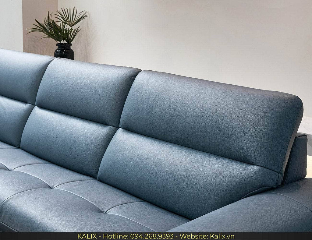 Sofa CELINA - Sofa văng da 3 chỗ không gật gù KALIX