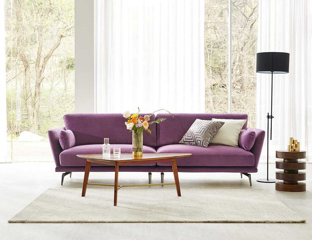 Sofa văng nỉ 2 chỗ tựa liền CLOE - 01