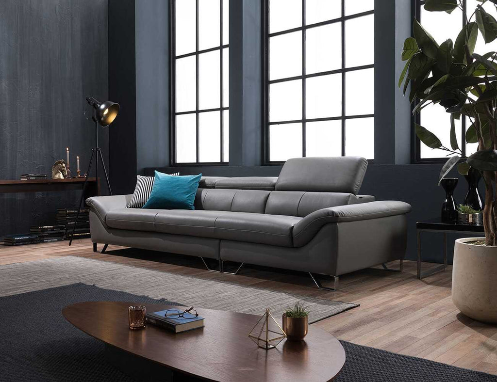 Sofa văng da 3 chỗ tựa gật gù COLIN - 02