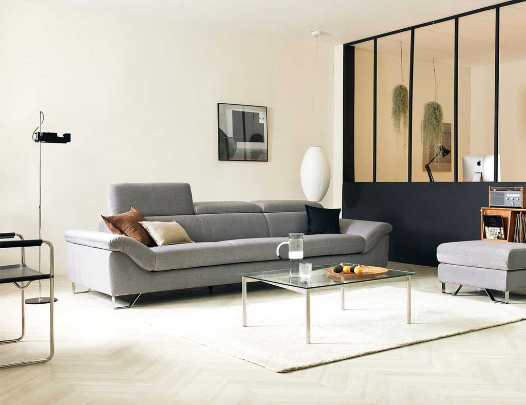 Sofa văng nỉ 3 chỗ tựa gật gù COLIN - 02