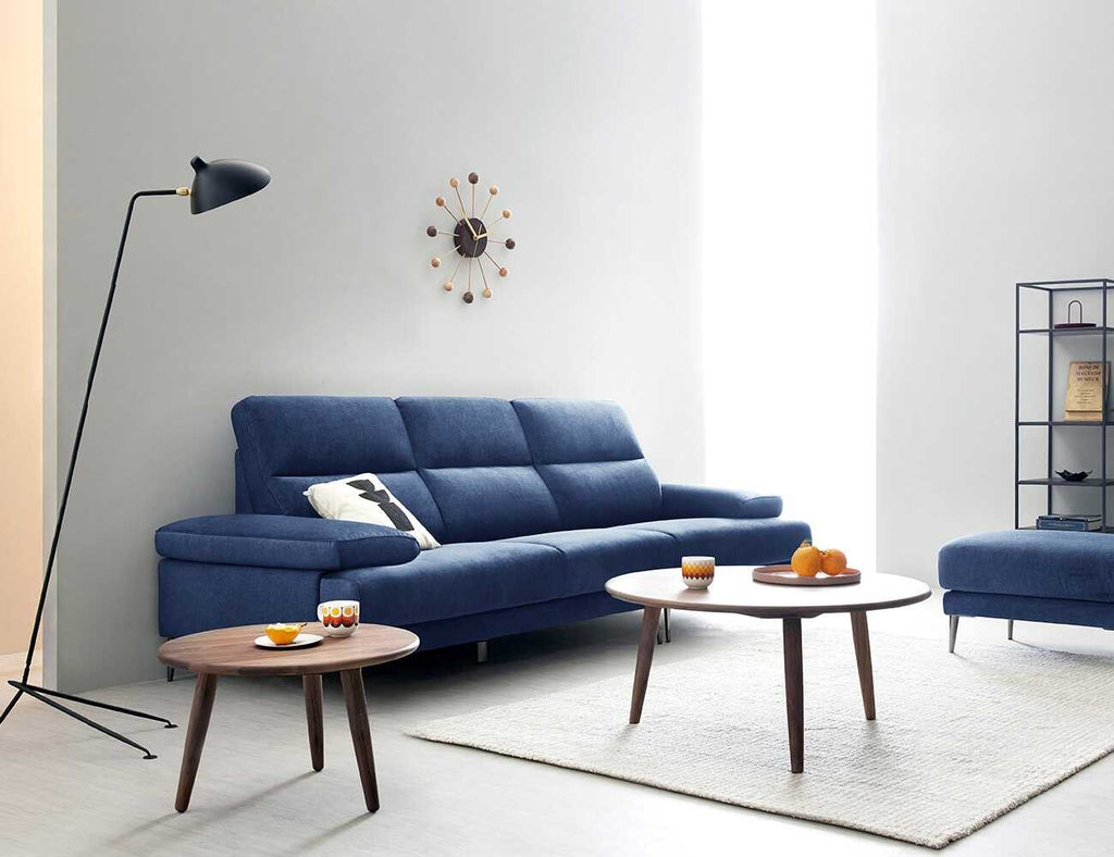 Sofa văng nỉ 3 chỗ tựa liền - COREY - 44