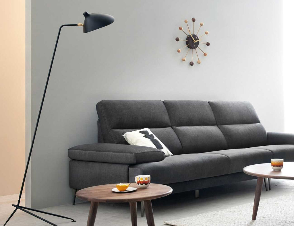 Sofa văng nỉ 3 chỗ tựa liền - COREY - 41