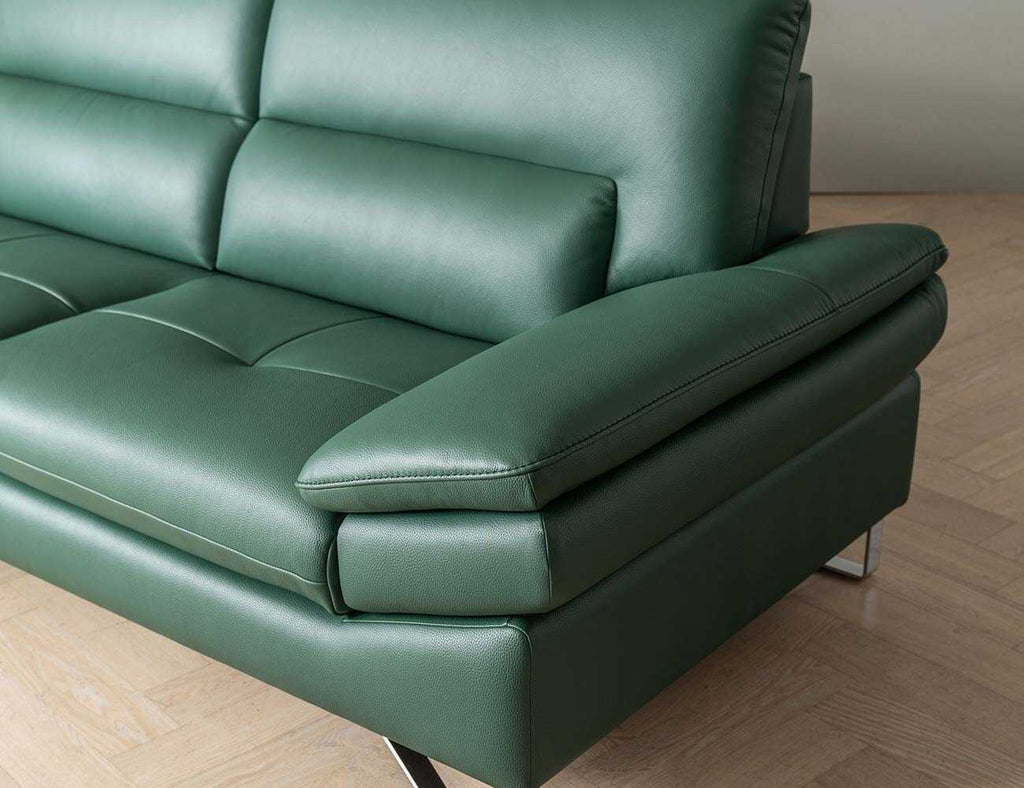 Sofa góc da 3 chỗ tựa liền DALLAS 4