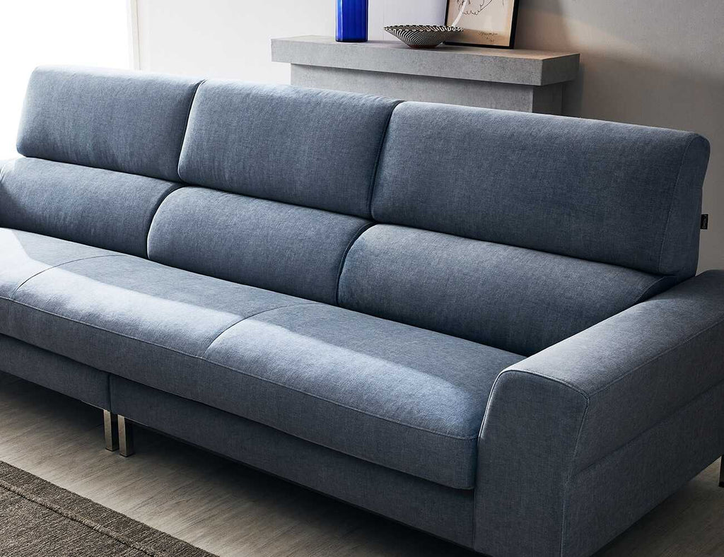 Sofa văng nỉ 3 chỗ tựa liền Delia 3