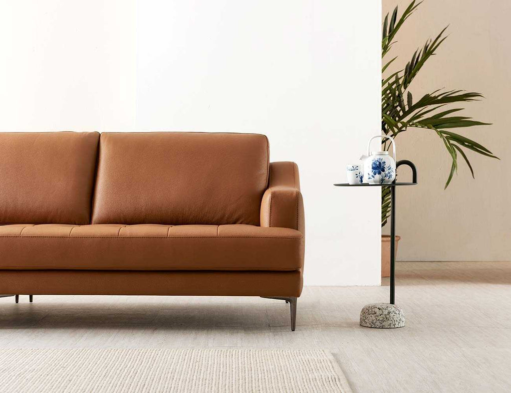 Sofa văng da 3 chỗ tựa rời Dexa 3