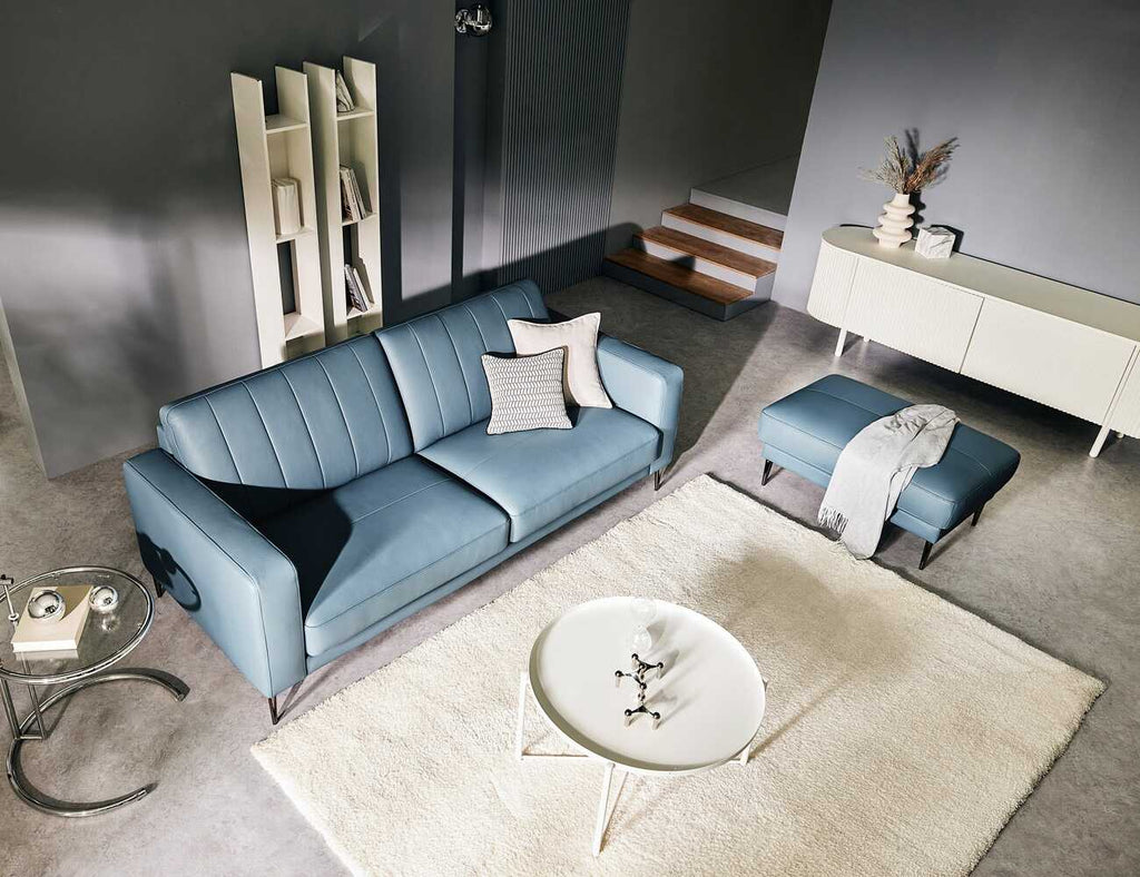 Sofa văng da 2 chỗ tựa liền Dona 2