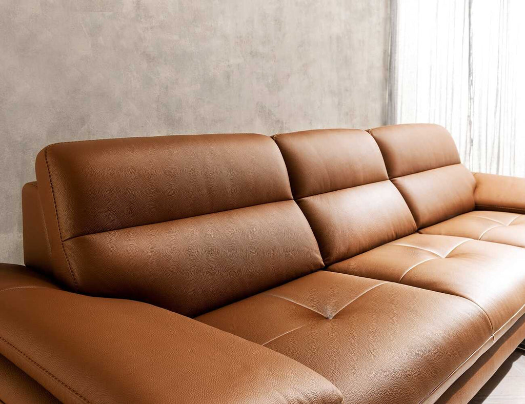 Sofa văng da 3 chỗ tựa liền Donchio  4