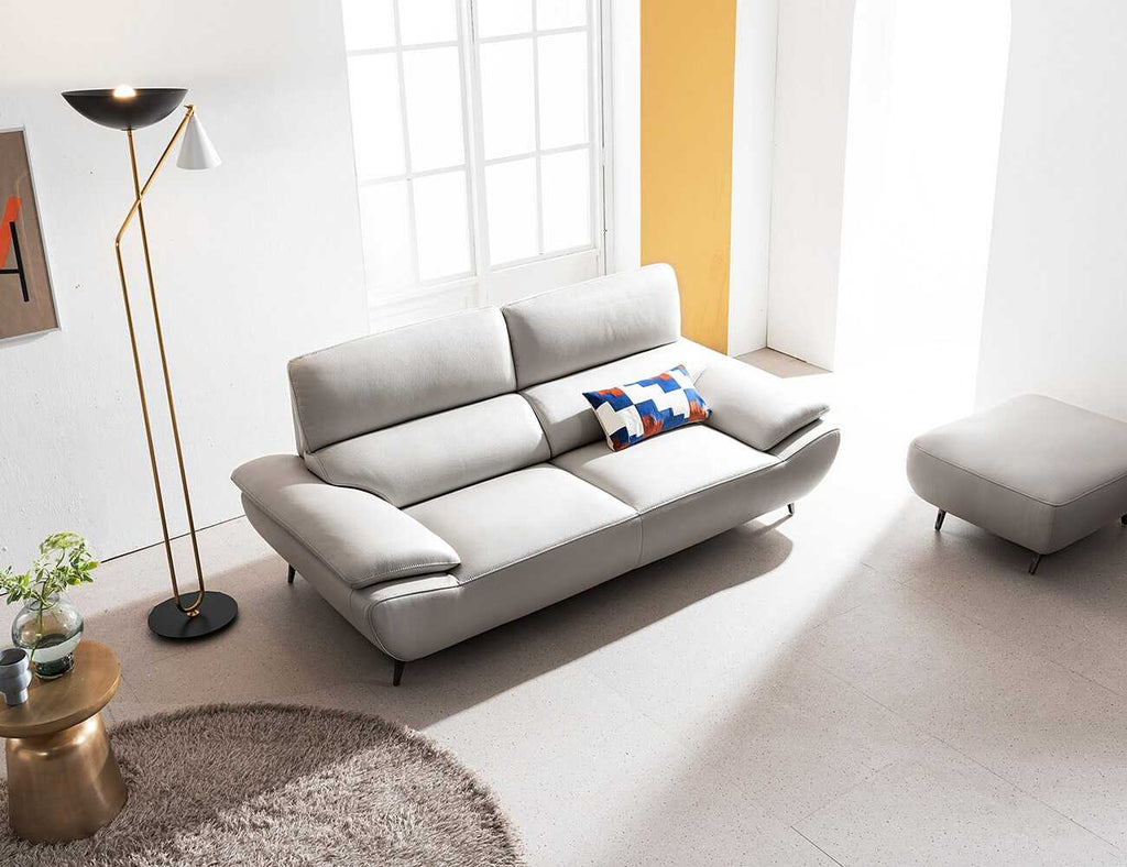 Sofa văng da 2 chỗ tựa liền Dorian 3