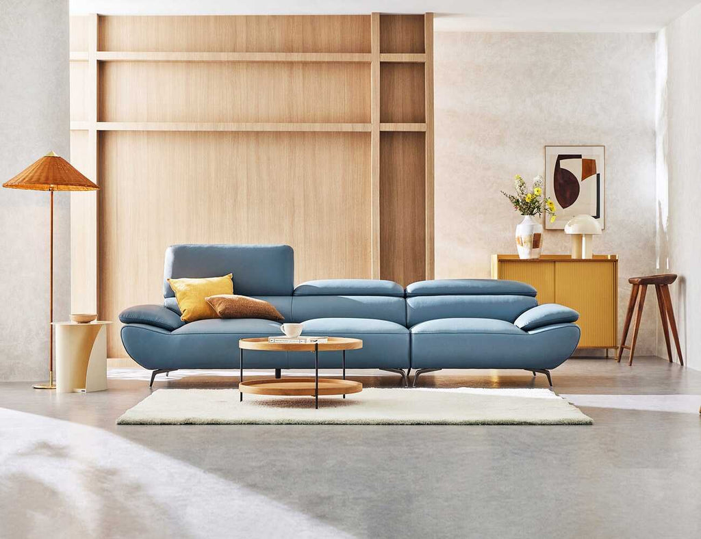 Sofa văng da 3 chỗ tựa gật gù Dorian 1