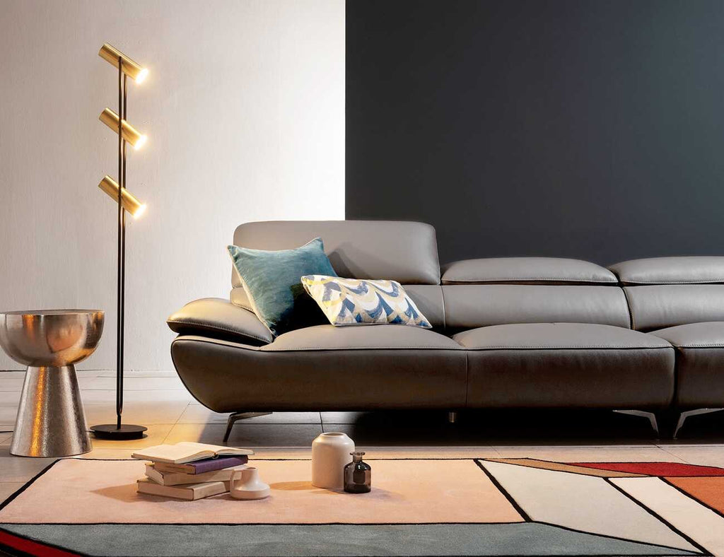 Sofa văng da 3 chỗ tựa gật gù Dorian 8