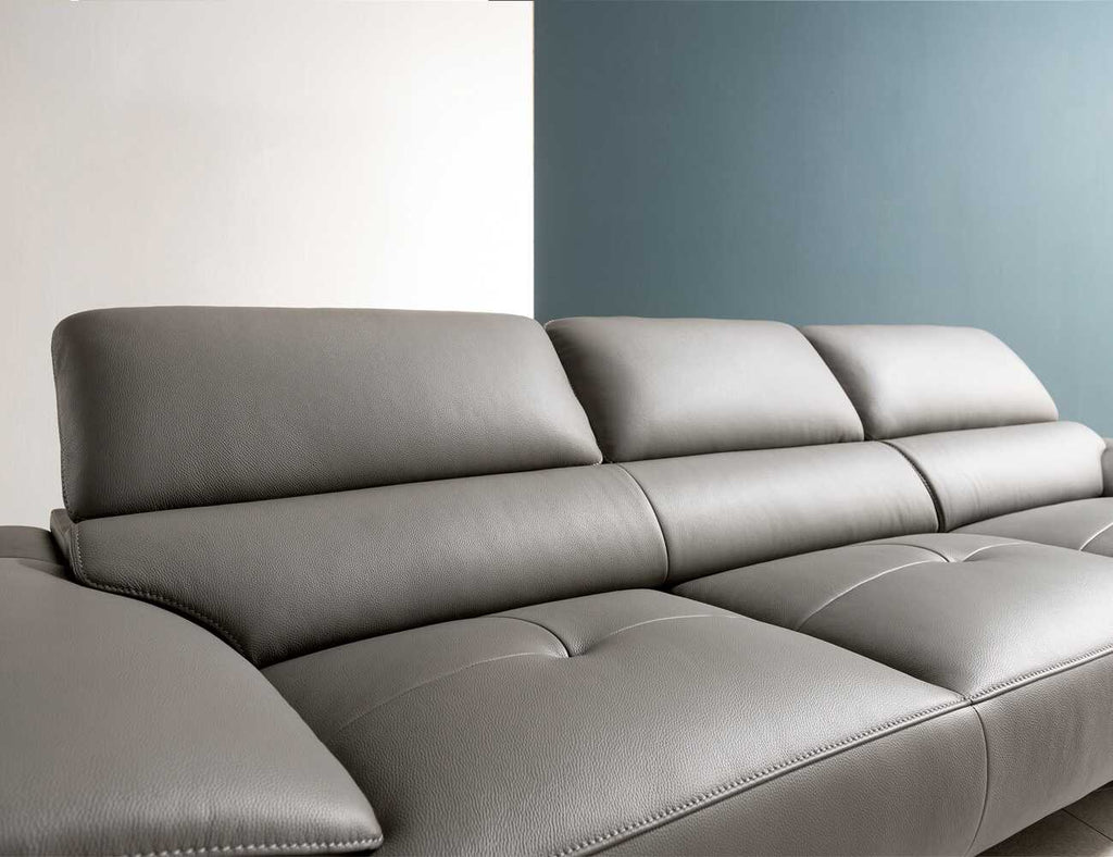 Sofa văng da 3 chỗ tựa gật gù Dorian 9