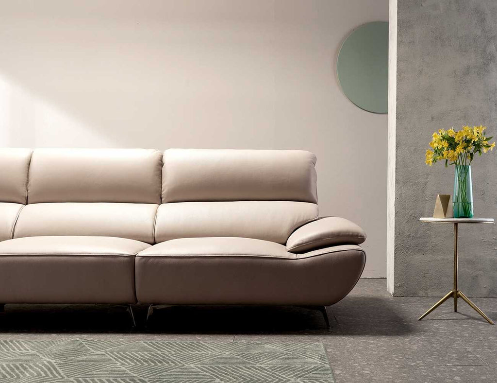 Sofa văng da 3 chỗ tựa liền Dorian 4