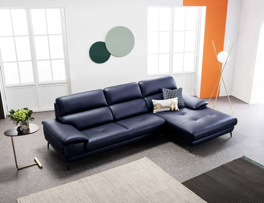 Sofa góc da tựa liền Enzo 2