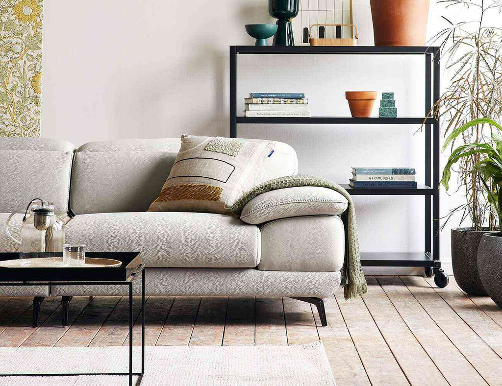 Sofa văng da 3 chỗ tựa gật gù 3