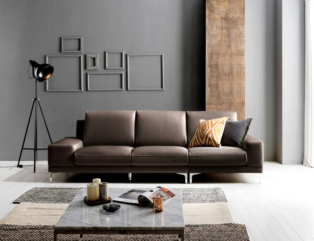 Sofa văng da 3 chỗ tựa liền Fausta 2