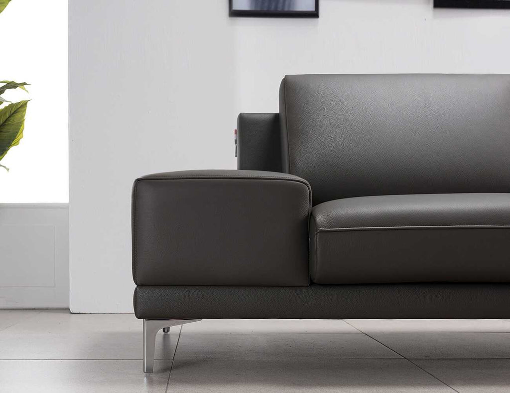 Sofa văng da 3 chỗ tựa liền Fausta 3