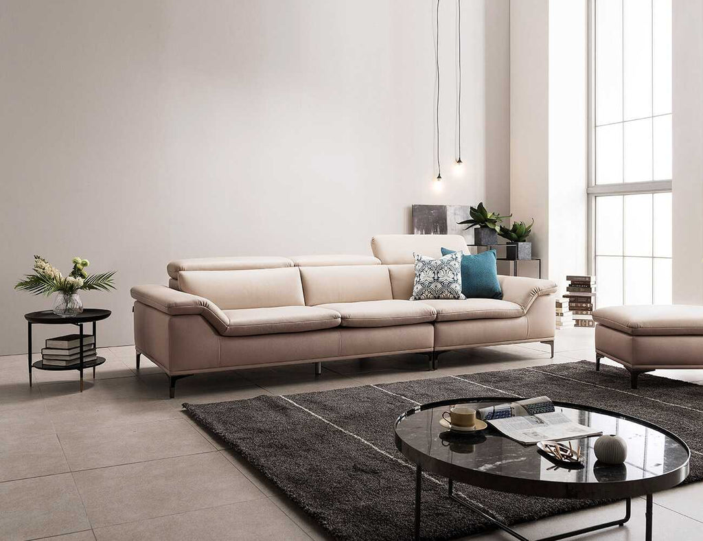 Sofa văng bọc da 3 chỗ gật gù Fortuna 1