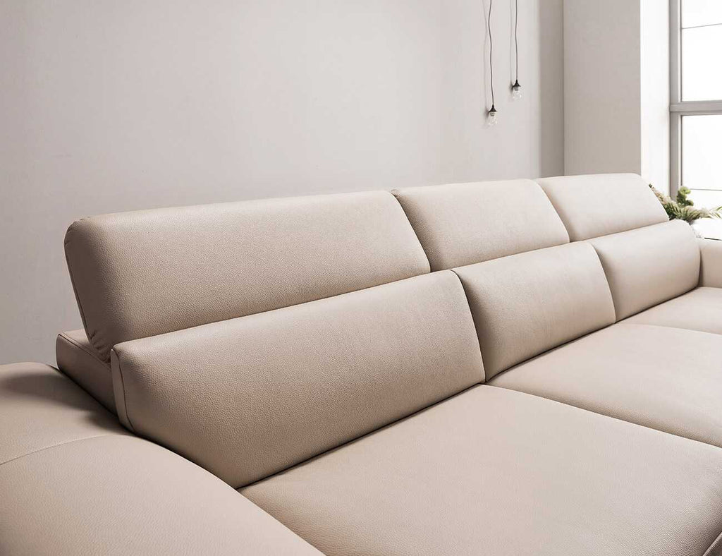 Sofa văng bọc da 3 chỗ gật gù Fortuna 3