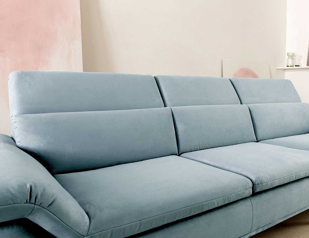 Sofa văng nỉ 3 chỗ tựa gật gù Fortuna 3