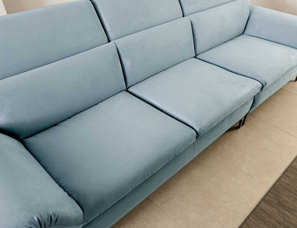 Sofa văng nỉ 3 chỗ tựa gật gù Fortuna 4