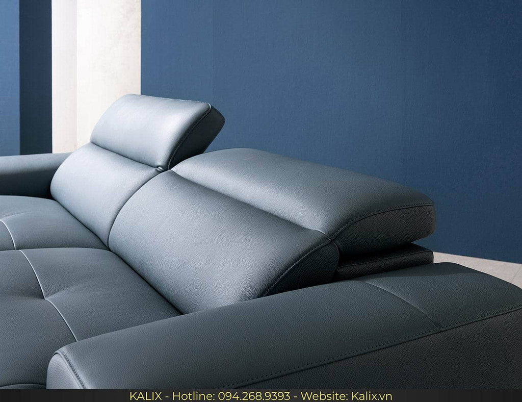 Sofa FREDO - Sofa văng da 2 chỗ tựa gật gù KALIX
