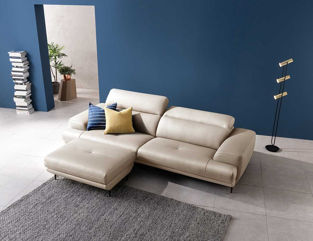 Sofa văng da 2 chỗ tựa gật gù Fredo 1