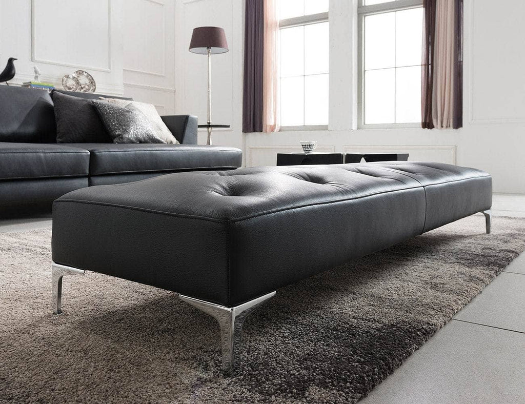 Sofa Ghế đôn Sofa bọc da KALIX