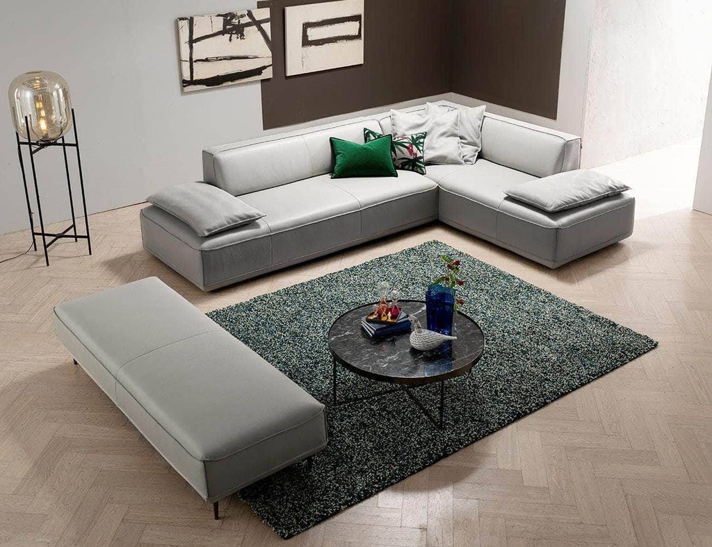 Sofa Ghế đôn Sofa bọc da KALIX