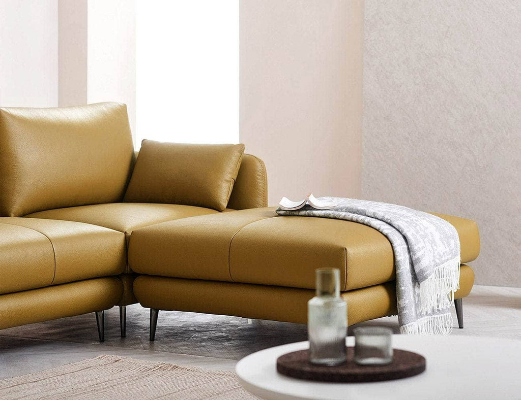 Sofa Ghế đôn Sofa bọc da KALIX