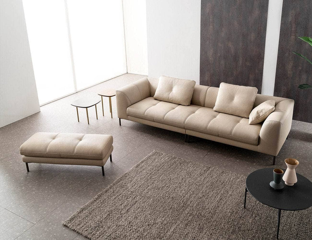 Sofa Ghế đôn Sofa bọc da KALIX