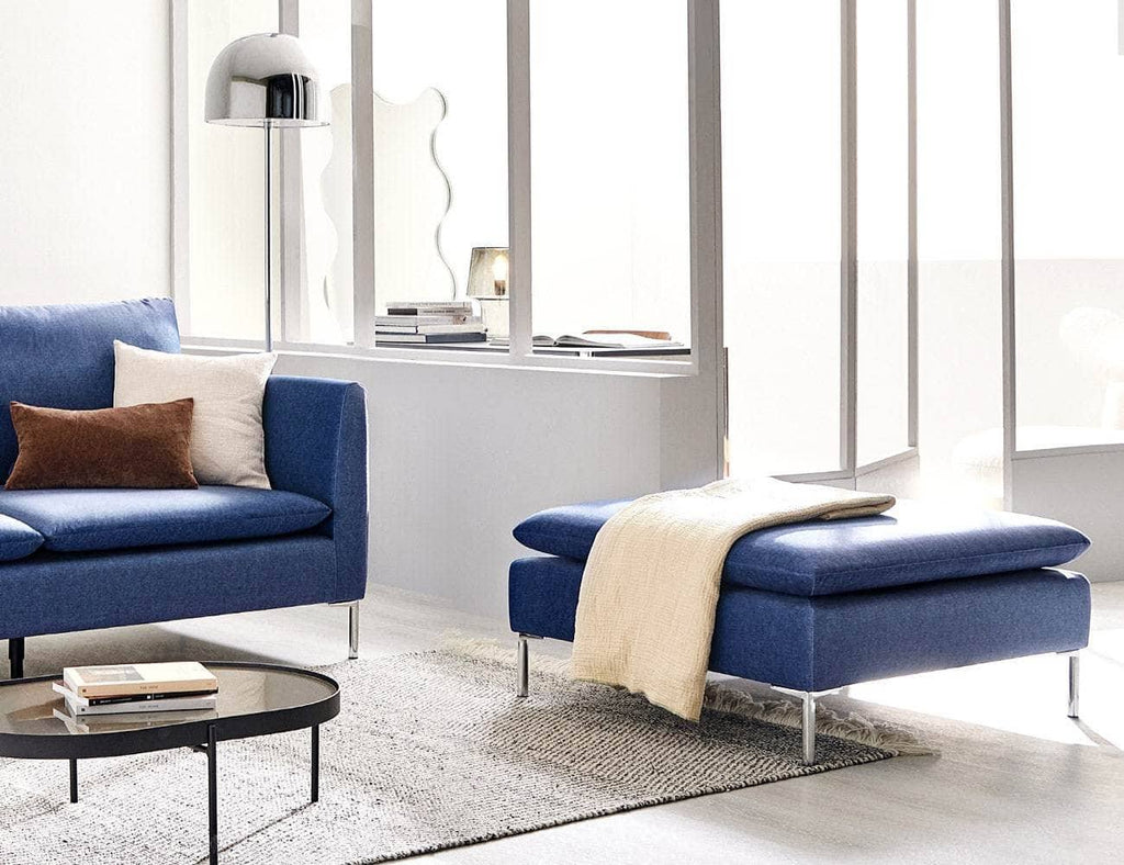 Sofa Ghế đôn Sofa bọc nỉ KALIX