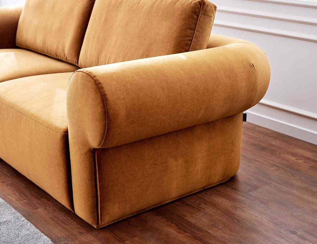 Sofa văng nỉ 2 chỗ tựa liền Grilly 4